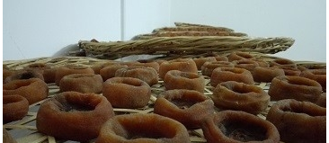 这是一张柿饼的制作方法的配图